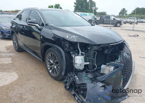 2020 Lexus Rx 350 F Sport Performance z USA, uszkodzony, nr VIN 2T2YZMDA8LC253236